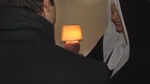 Two Nuns Are Comforting A Sister, But that babe do not Know They're Two concupiscent shemales!