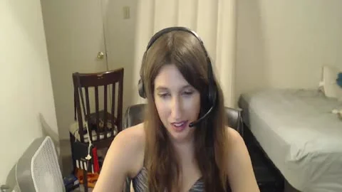 sleazy young Gamer playgirl Jerks Off Till that babe Cums