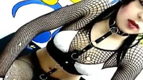 good sheboy Pierced Goth Emo large cock pretty young sheboy