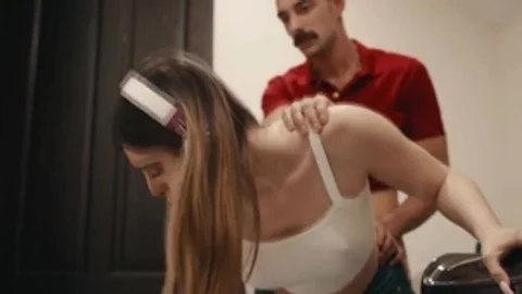 Curvy Trans Maid receives Her wazoo Rammed By Her lascivious Boss