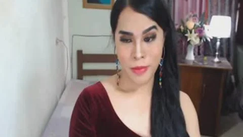 sweet oriental Trans rod Live Jerking