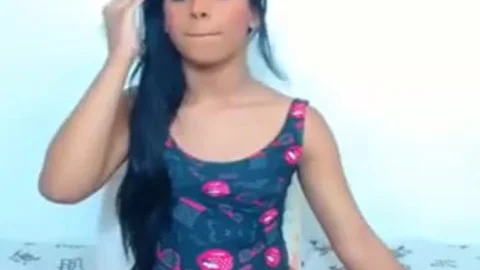 shemale With biggest penis In Leotard Masturbatingp
