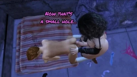 Futanari Crushes a Sissy