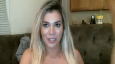 lad Sucks Trans blonde's ramrod