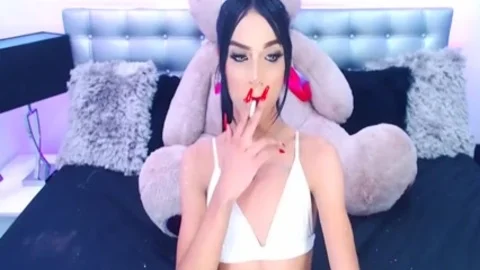 Michelle Simons shemale Live cum Show