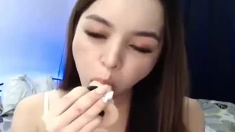 asian sheboy With A Hard rod
