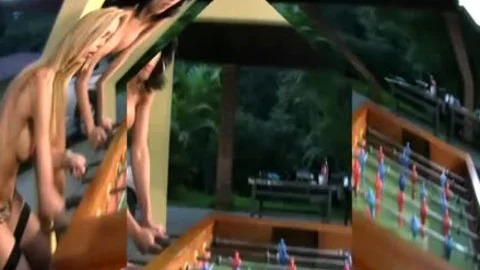 FULL clip scene Of Four lady-mans plowing butts