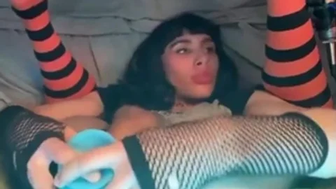 monstrous penis Trans cutie Jerks And Selfsucks On cam