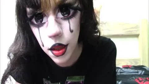 Real manga shemale Jerks Off & Eats cum #13 / HALLOWEEN2017
