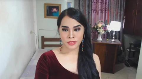 kinky oriental Trans weenie Live Jerking