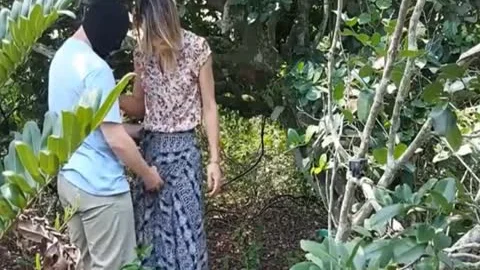 slutty tranny plowing In The Woods To A lad In The wazoo