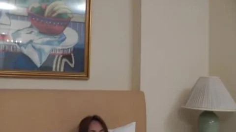 wild Thai shemale lengthy Mint Showing Off Her gigantic 9in weenie