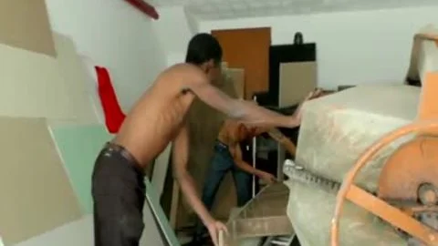 TS Bombshell Luana Costa acquires Railed By Construction Workers Till that babe Cums