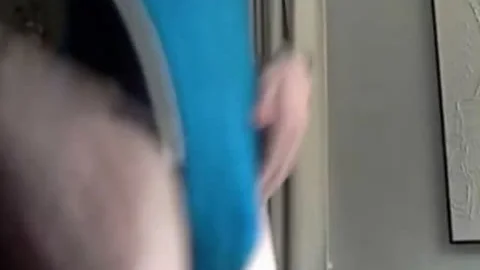 lusty Crossdresser Masturbates In Swimsuit HQ