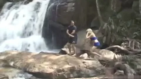 young Bianca Soares plowing At The River..
