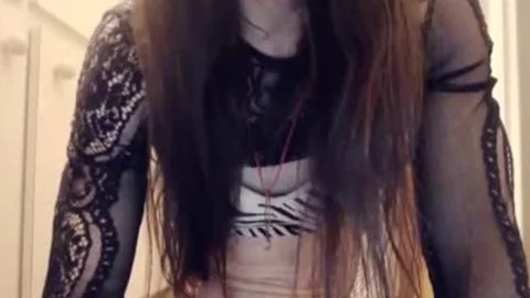 Femboy Jerks biggest dong webcam