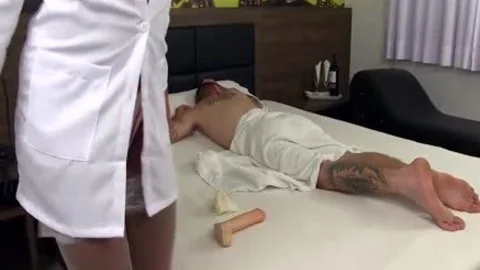 tgirl Nurse Yasmin Fontes bonks A teen