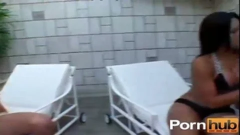 Foursome act By A Pool
