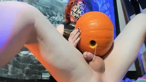 Worst Halloween peculiar Ever: Trans beauty bonks A Pumpkin