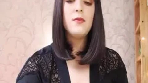 Russian legal age teenager sheboy Vivian Stroking Her gigantic dong On webcam
