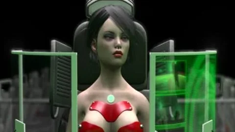 Earth Orbit - A Sex travel. Sex In Space Station! 3d Dickgirl Plays With A dirty 