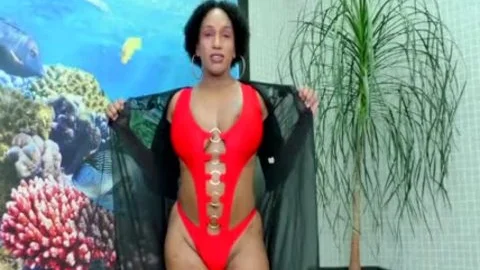 TS Granny Adrieli Pinheiro Self Sucks Her humongous Horse rod