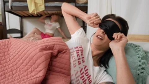 Trans Angels: Intense Side Fuck Between Roommates