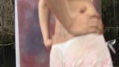 blonde t-girl playgirl Playing With Her wazoo And dick