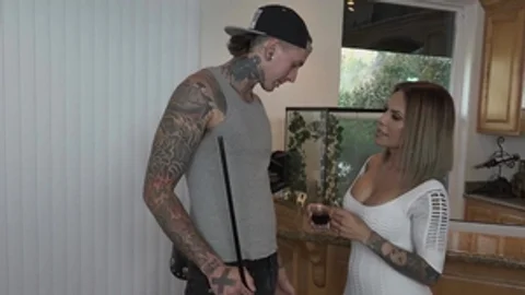 Gender X: Piercing tattooed stepmom Ts Foxxy deepthroat HD