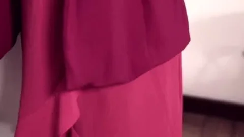Oiled Up breasty ladyman Sucks For cum