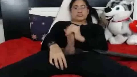 big rod Jacking Off Her giant rod