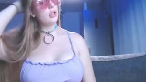 Curvy ladyboy babe Teasing On web camera