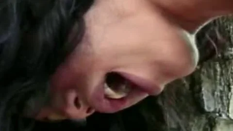 large Load acquires Blown On brunette hair ladyboy Penelope Jolie's knob After Boyfriend pokes Her wazoo In Woods