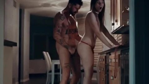 Party Goer TS Lets Stepbro unprotected Her butt To Keep Silent