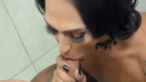 ladyman Bruna Ferrari Seduces A lucky man