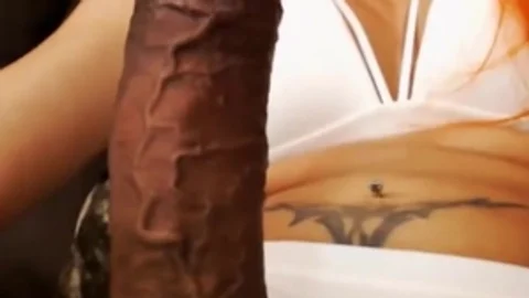 hot Trans beauty With brunette hair weenie