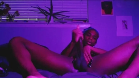 POV rough nailing starring lonely ebony amateur