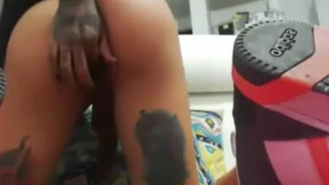 Sara Salazar Up Close Stroking large penis