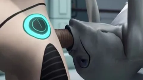 filthy Sex! Sci-fi Android bonks Hard An Alien In The Surgery Room In The Space Station