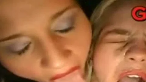 Bukkake bunch sex orgy