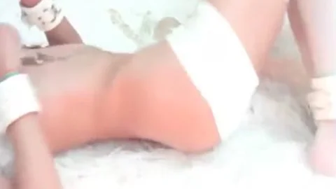 tranny Solo cock stroking