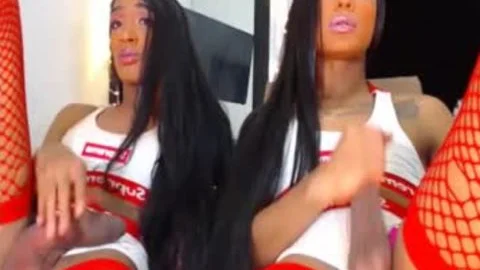 biggest jock ladyboy pair cam