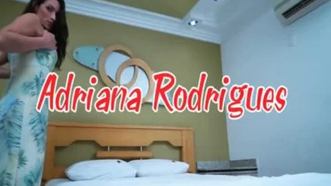 Adriana Rodrigues Masturbates In sofa