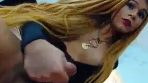 wild tranny In awesome underware Solo