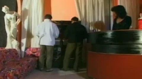 hairy man bangs shemale while she Sucks another 10-Pounder At The Same Time